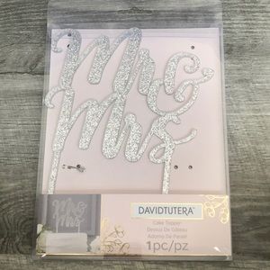 Mr & Mrs Cake Topper